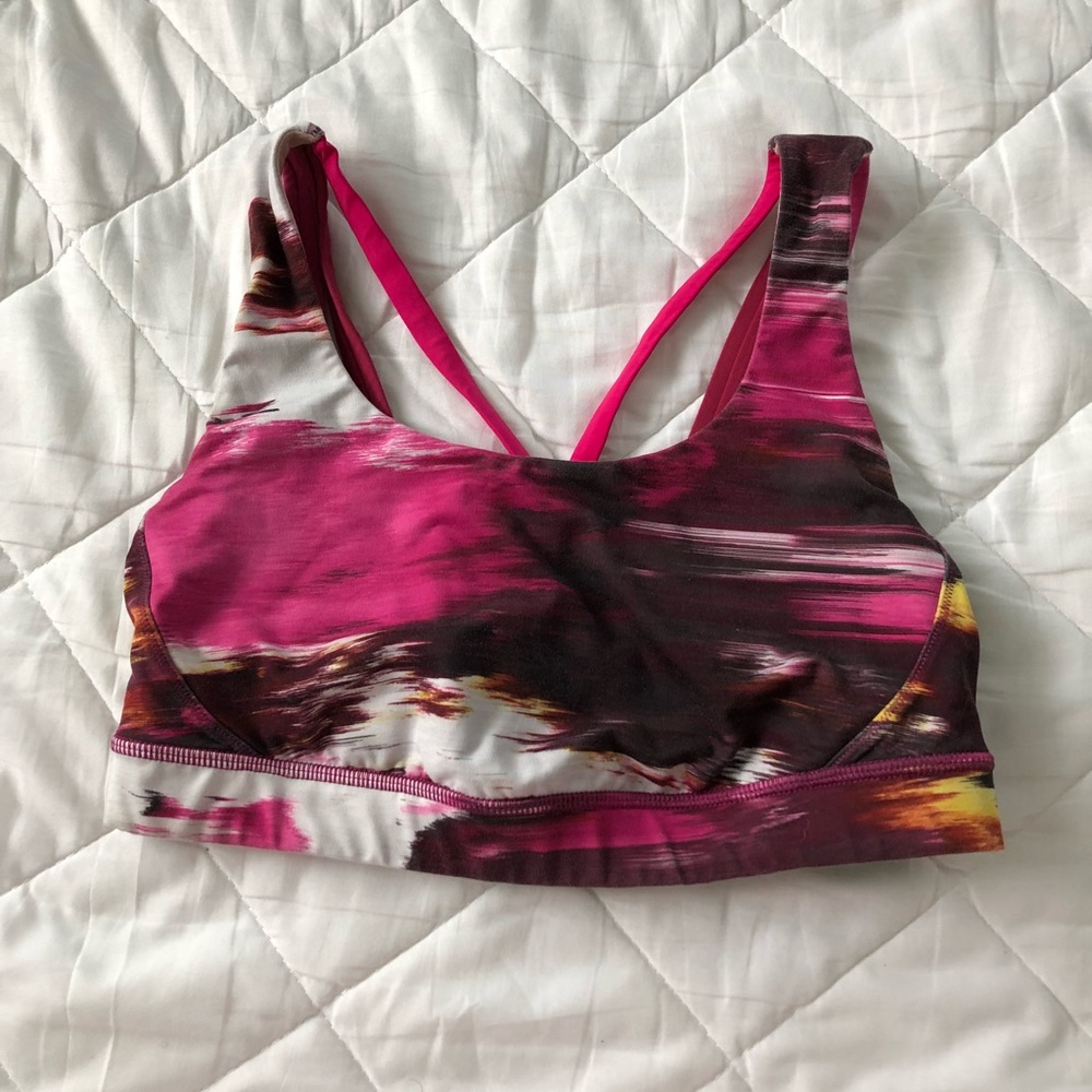 Lululemon Strappy sports bra!